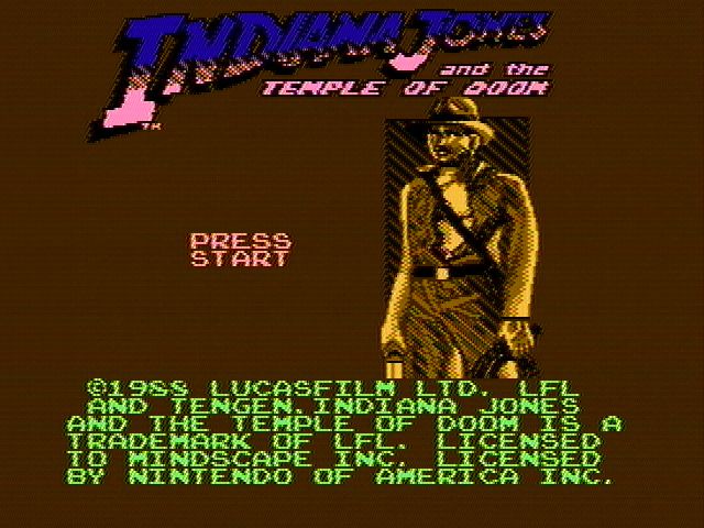 Indiana Jones and the Temple of Doom screenshot 4 for NES